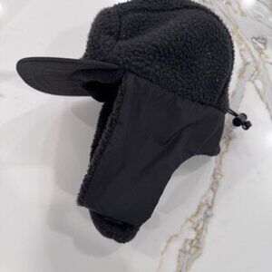 The North Face Kids' Forrest Water Repellent High Pile Fleece Trapper Hat Sz M